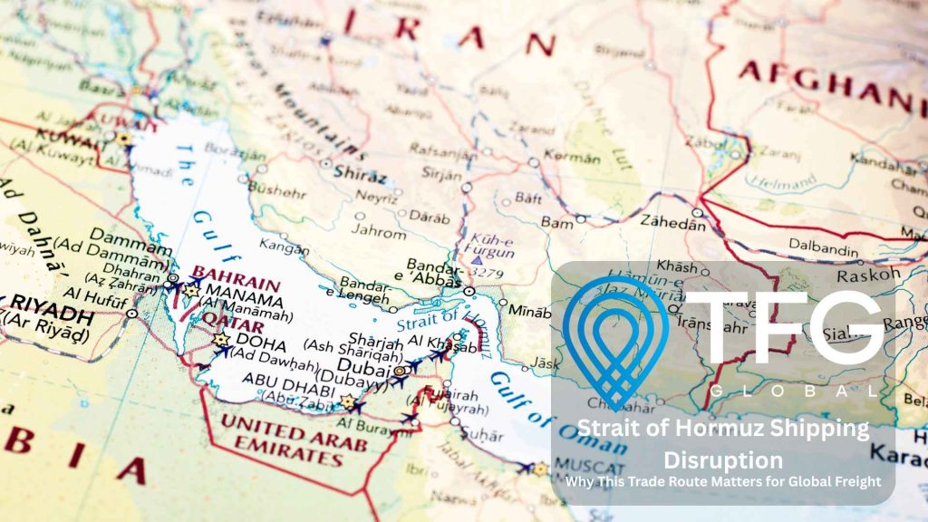 Strait of Hormuz Shipping Disruption TFG Global