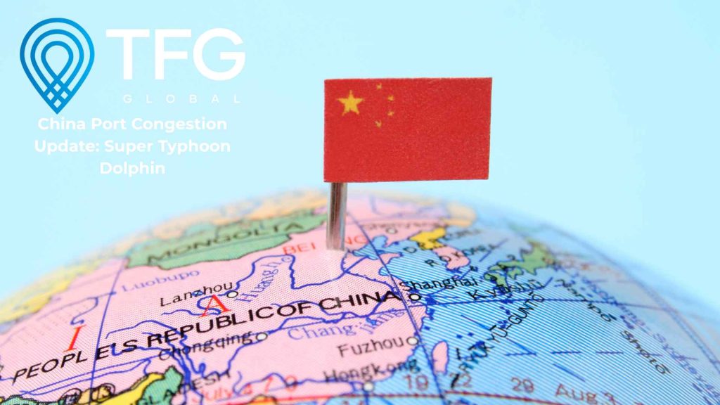 China Port Congestion Update: Super Typhoon Dolphin